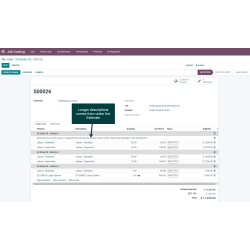 InterAcct Job Costing for Odoo - version 16