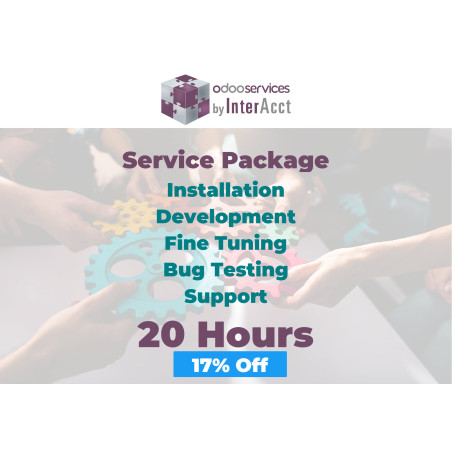 20 hours - Development/Support Services for Odoo