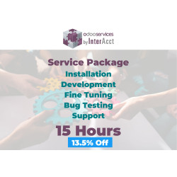 15 Hours - Development/Support Services for Odoo