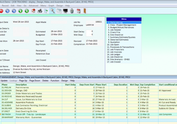 Job Costing Software - InterAcct