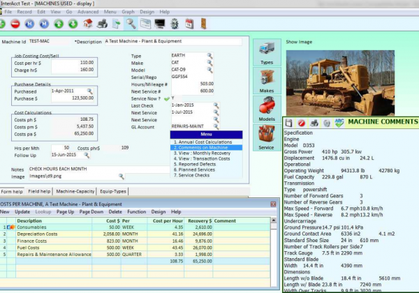 Construction Job – Machines